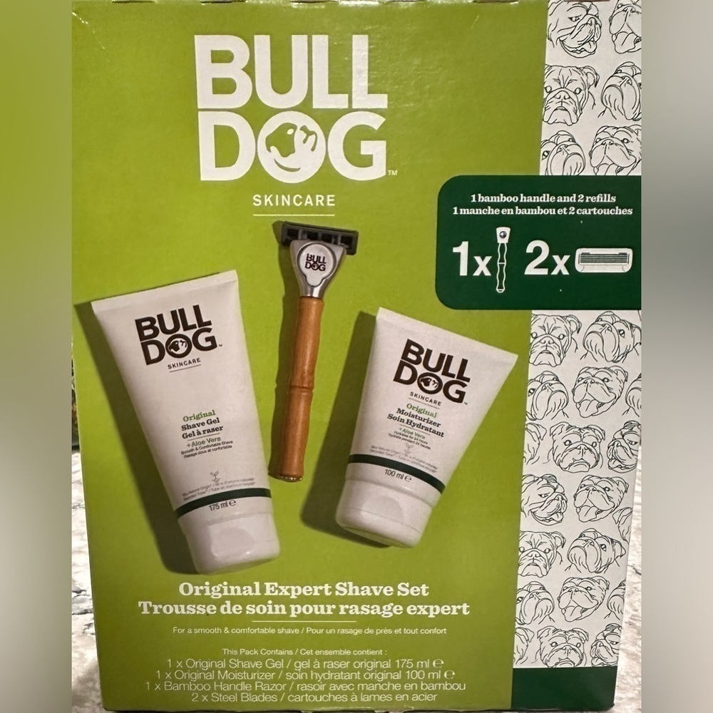 Bull Dog Men’s Skincare Shaving Kit